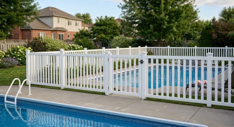 Pvc Pool Fence Installation in Alpharetta, GA